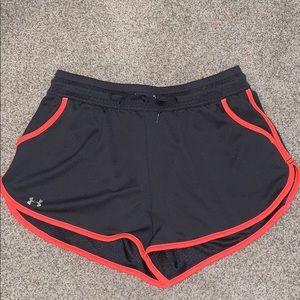 Under armor gym shorts!